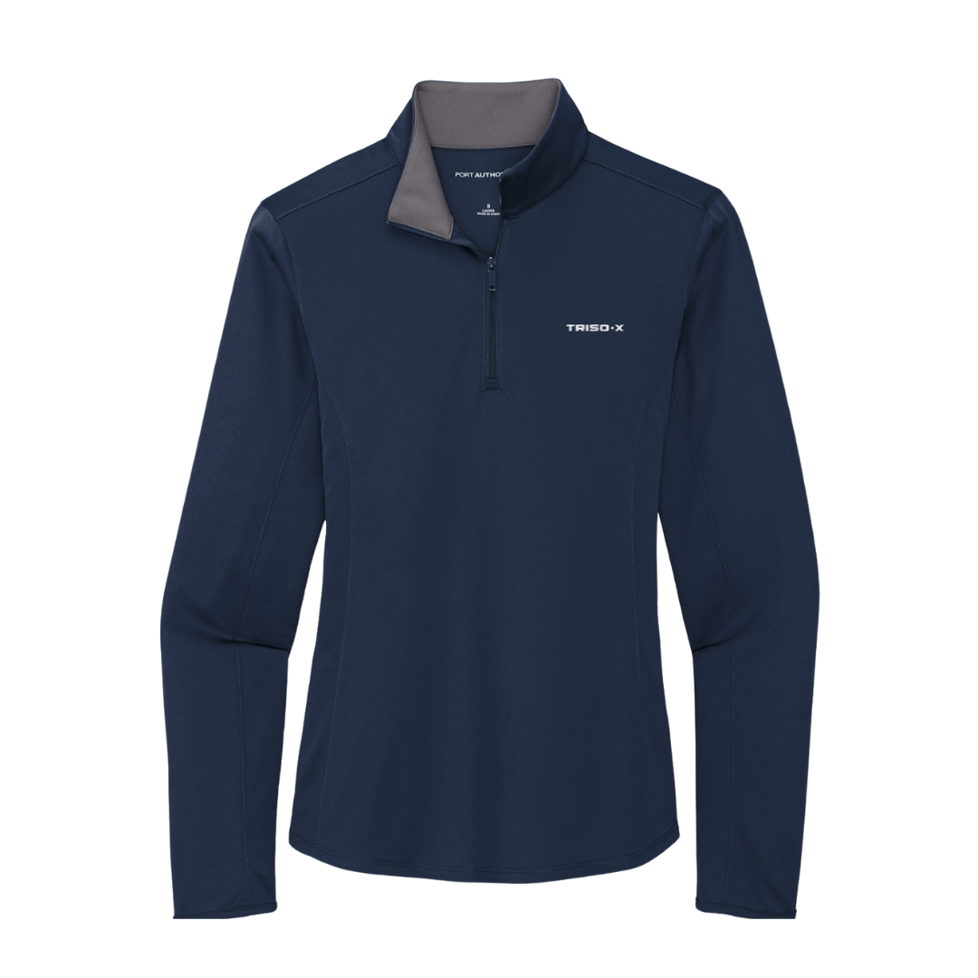 Port Authority Ladies Silk Touch Performance 1/4-Zip